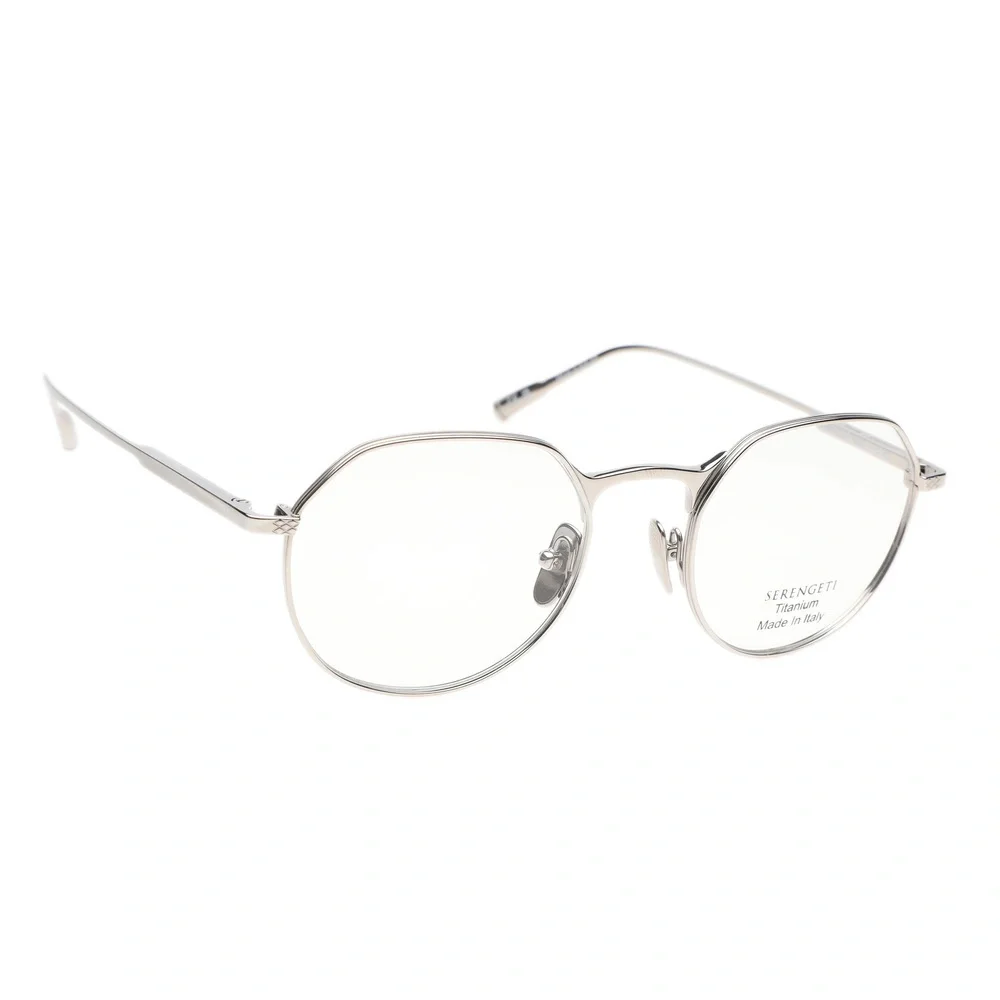NWT Serengeti SV758002 Gunmetal Titanium 51mm Eyeglasses